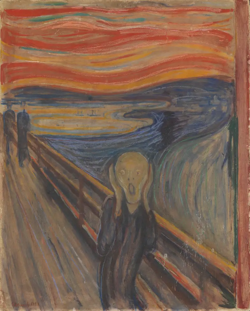 Edvard Munch's The Scream - Most Famous Expressionist Painting